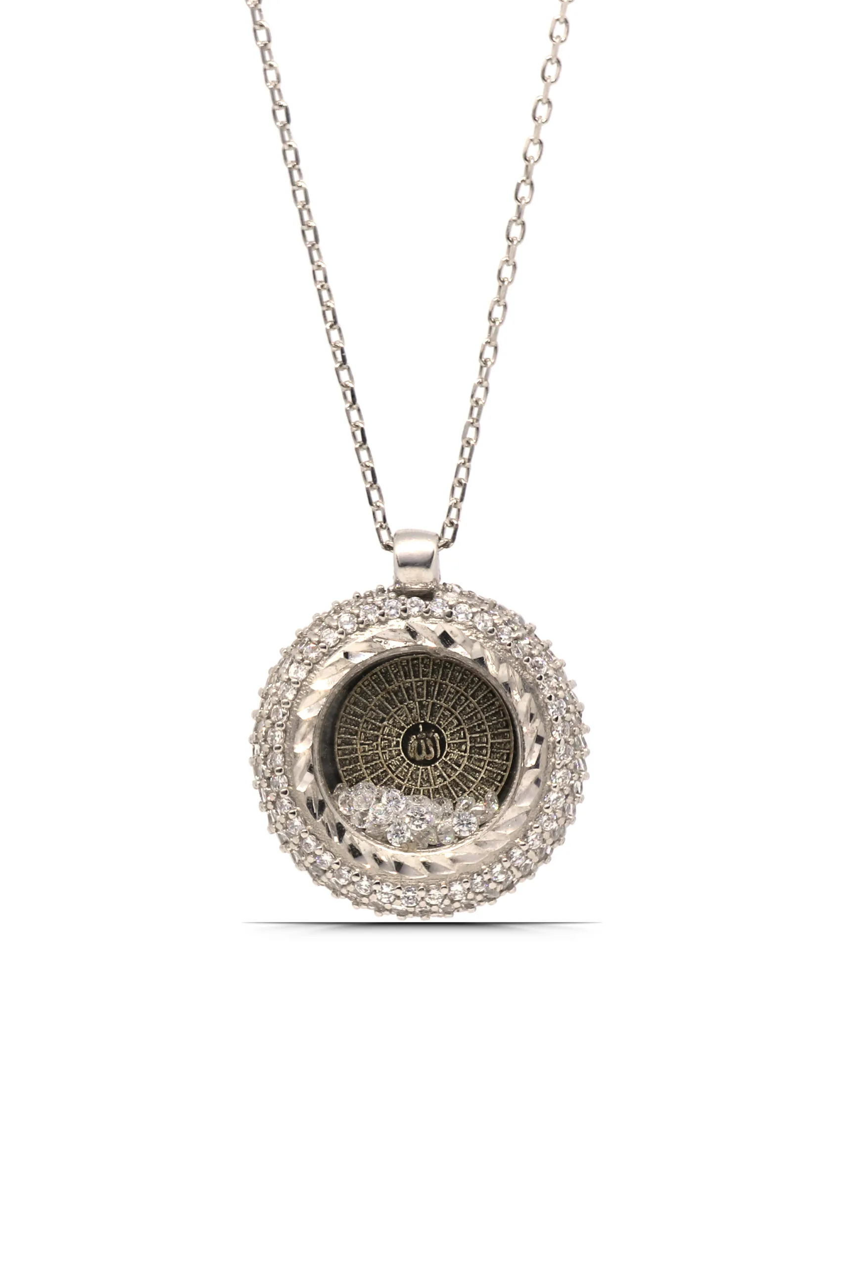 esmau-l-husna-camli-zirkon-dolu-kadin-gumus-kolye-jpg.jpg Kadın Esmaü'l-Hüsna Camlı Zirkon Dolu 925 Ayar Gümüş Kolye - Görsel 1