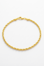 Burgulu Halat 925 Ayar Gümüş Kadın Bileklik