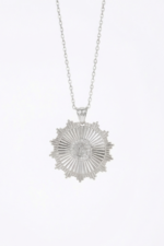 Harfli Plaka Kişiye Özel 925 Ayar Gümüş Kadın Kolye