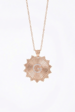 Harfli Plaka Kişiye Özel 925 Ayar Gümüş Kadın Kolye - Görsel 3