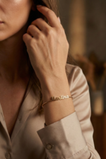 İsimli Kişiye Özel Ayarlanabilir 925 Ayar Gümüş Bilezik - Görsel 6