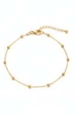 Toplu Zincir Minimal 925 Ayar Gümüş Kadın Bileklik - Görsel 2