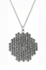 Allah ve Esmaül Hüsna İşlemeli 925 Ayar Gümüş Kadın Kolye - Görsel 6