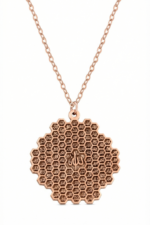 Allah ve Esmaül Hüsna İşlemeli 925 Ayar Gümüş Kadın Kolye - Görsel 2