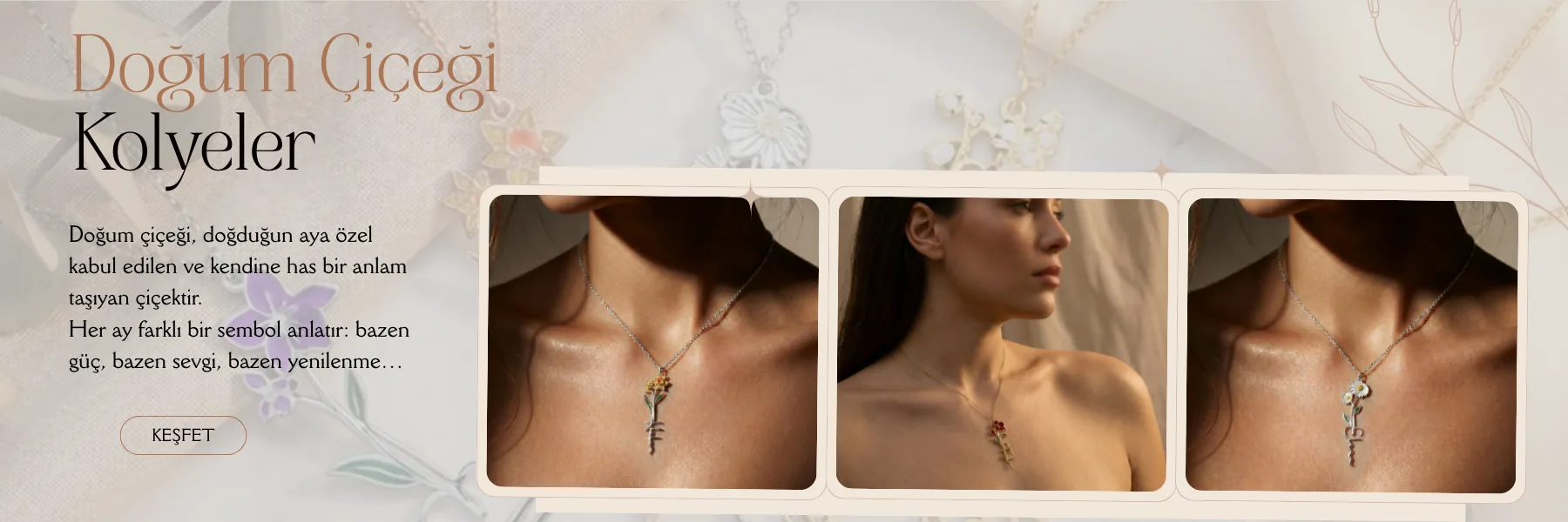 Doğum çiçeği banner