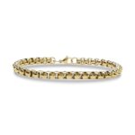 Erkek Çelik Bileklik 6mm Oval Köşeli Kutu Zincir Hediye Künye 01812 - Görsel 9