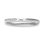 Balık Sırtı Mariner Çelik 6mm  Zincir Erkek Hediye Bileklik 01814 - Görsel 9