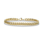 Ezme Mariner Çelik 6mm Zincir Erkek Hediye Bileklik 01850 - Görsel 4