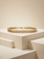 Flat Mariner Çelik Zincir 6mm Erkek Hediye Bileklik 01851 - Görsel 3