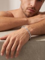 Mariner Çelik Zincir Hediye Erkek Bileklik 6mm 01889 - Görsel 7