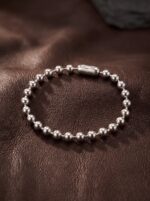 Top Çelik Zincir Erkek Hediye Bileklik 6mm 01888 - Görsel 6